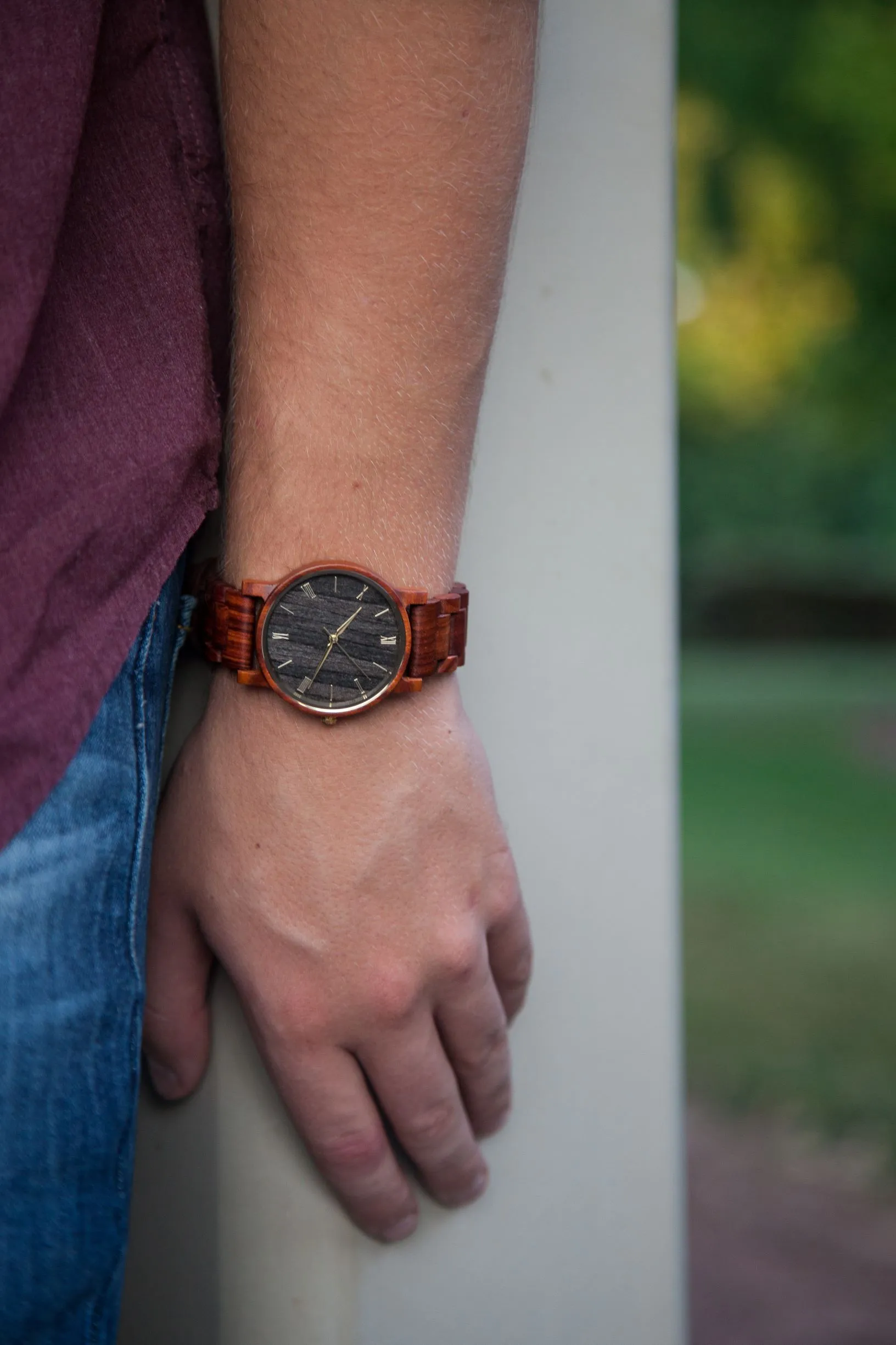 The Cedric Sandalwood | Wood Watch