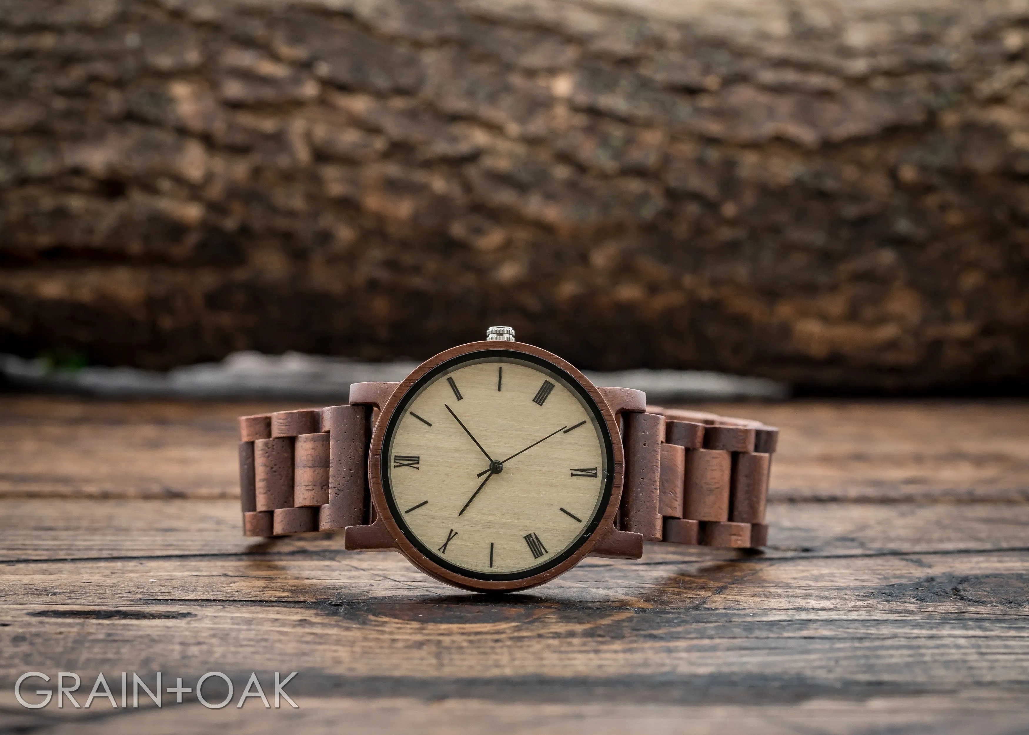 The Cedric Walnut | Wood Watch