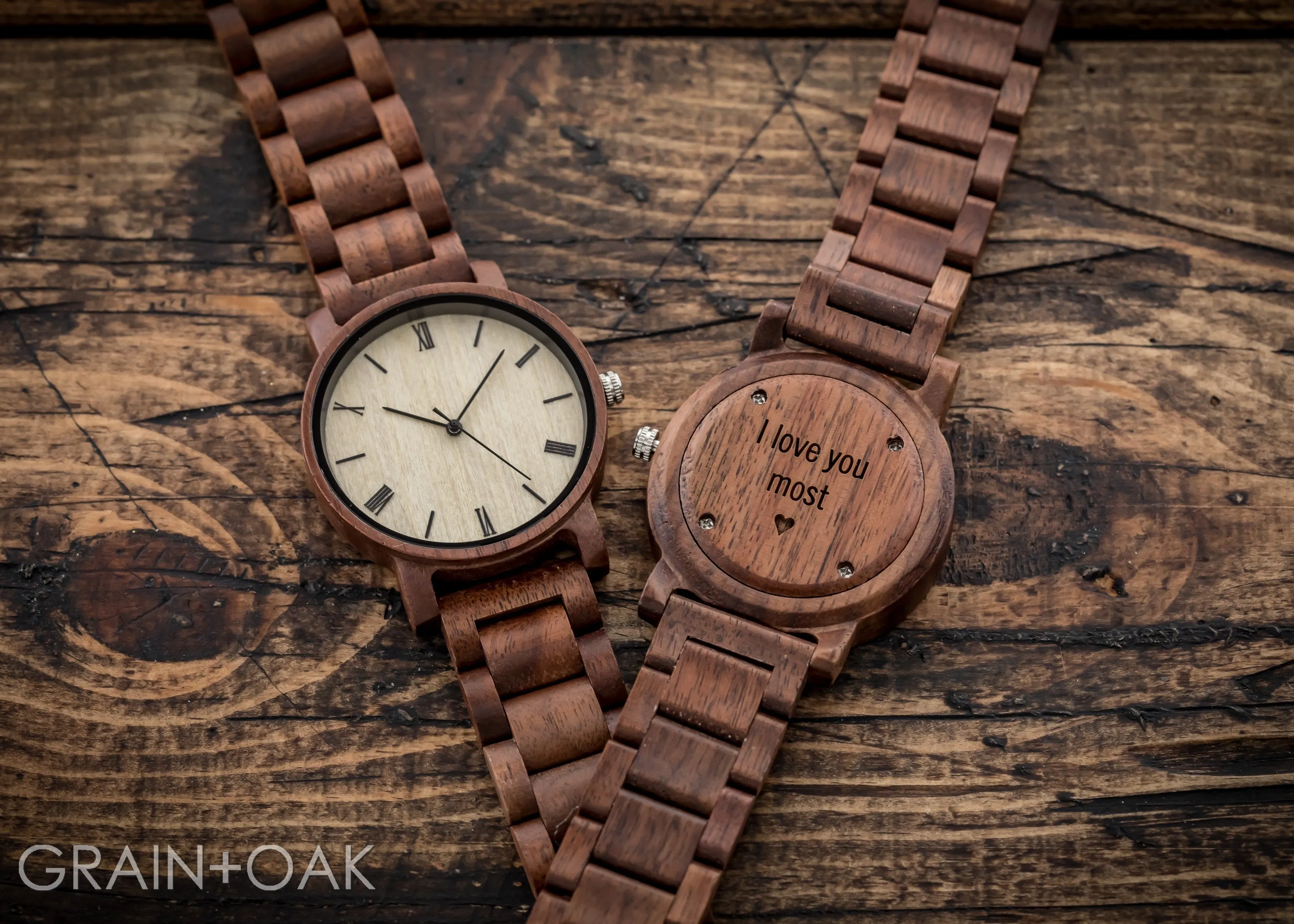 The Cedric Walnut | Wood Watch