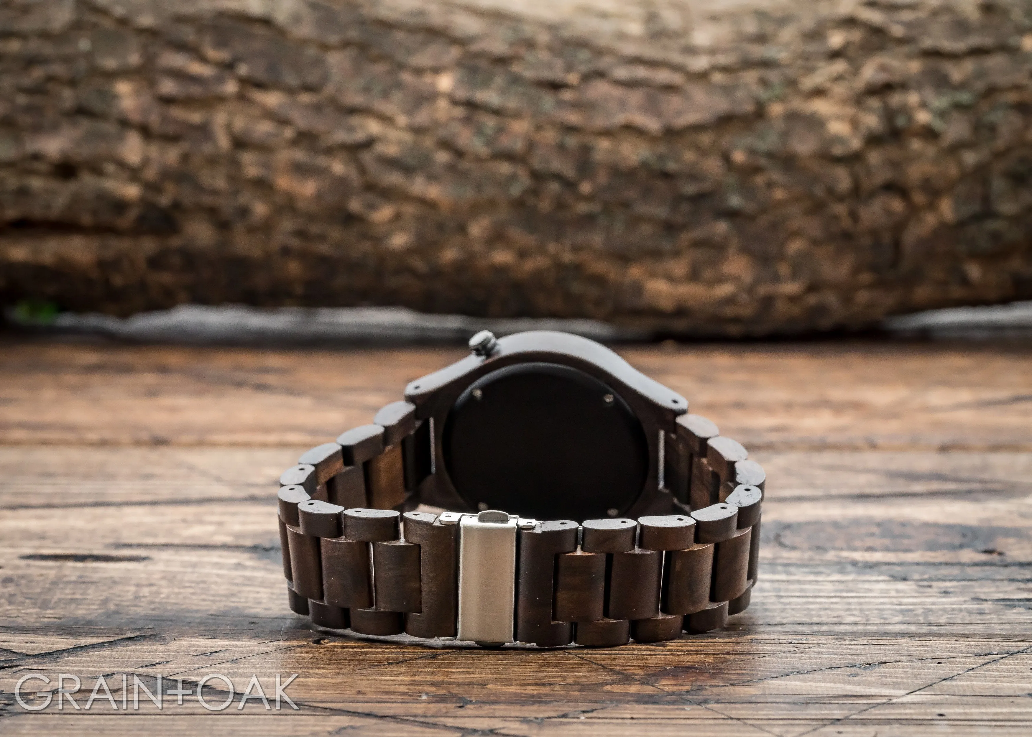 The Classic Ebony | Wood Watch