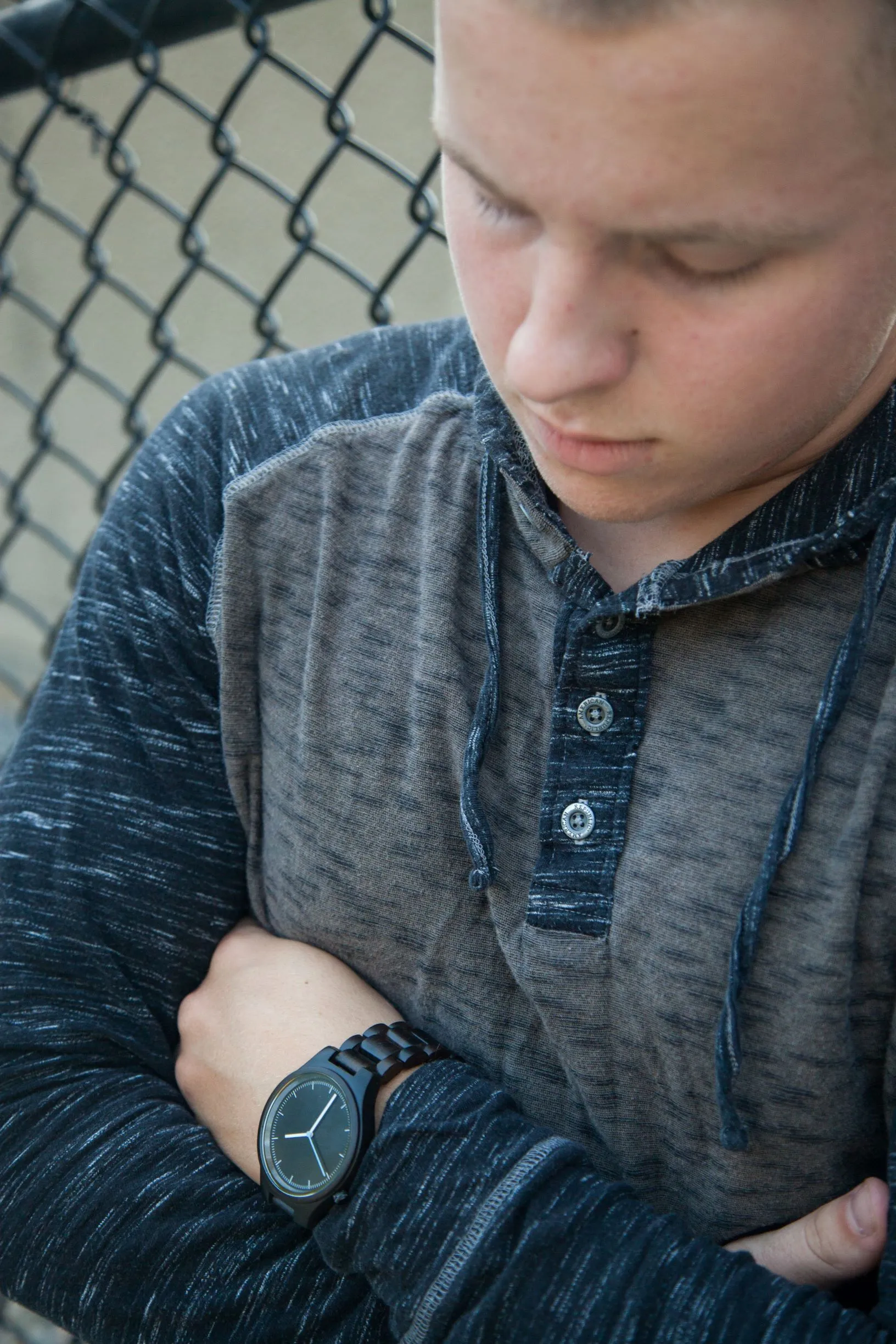 The Classic Ebony | Wood Watch