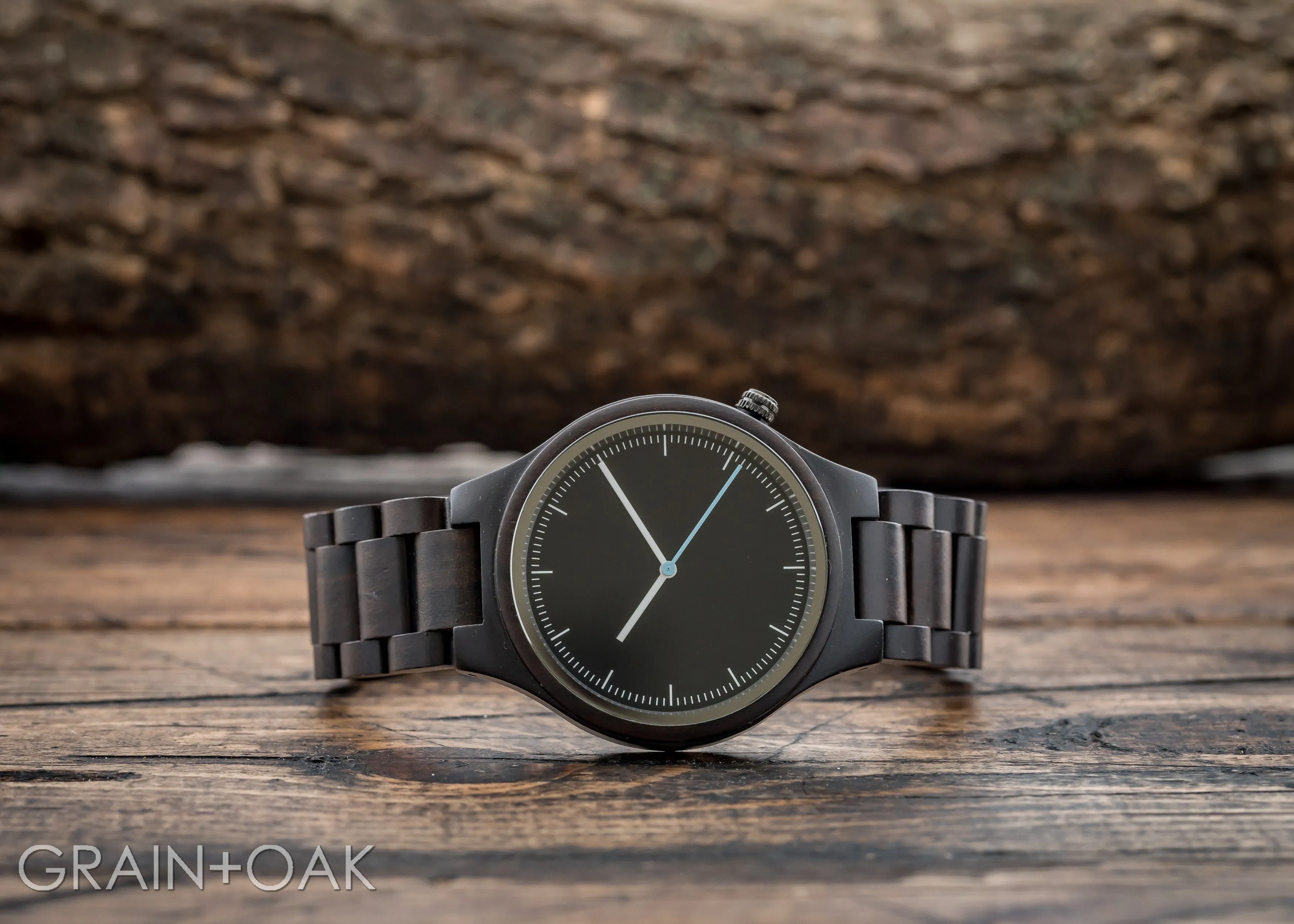 The Classic Ebony | Wood Watch