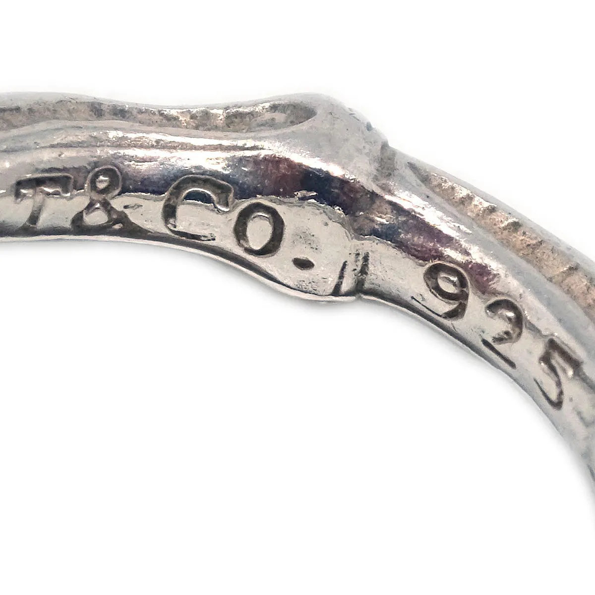 Tiffany & Co. Bamboo Ring 925 #49 #9
