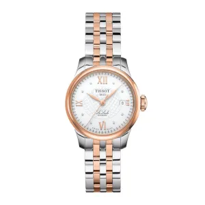 Tissot Le Locle Automatic Ladies Two Tone Diamond Dial Watch