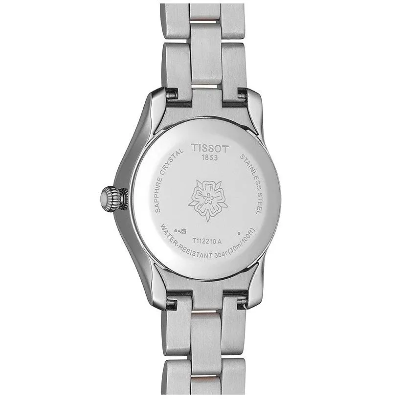 Tissot T-Wave Ladies Two Tone Mother of Pearl Dial Watch