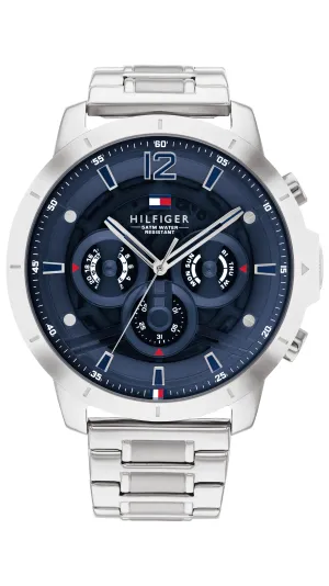 Tommy Hilfiger Luca Stainless Steel Navy Dial Men's Watch 1710492