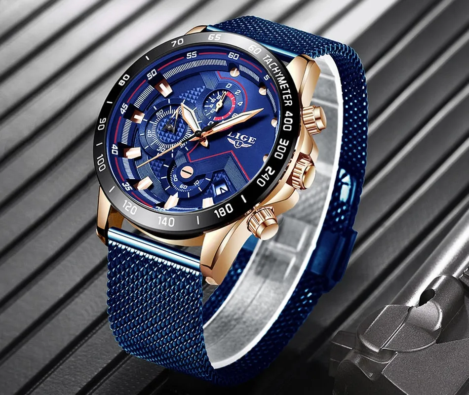 Top Brand Luxury Fashion Wrist Watch Quartz Men's Watch