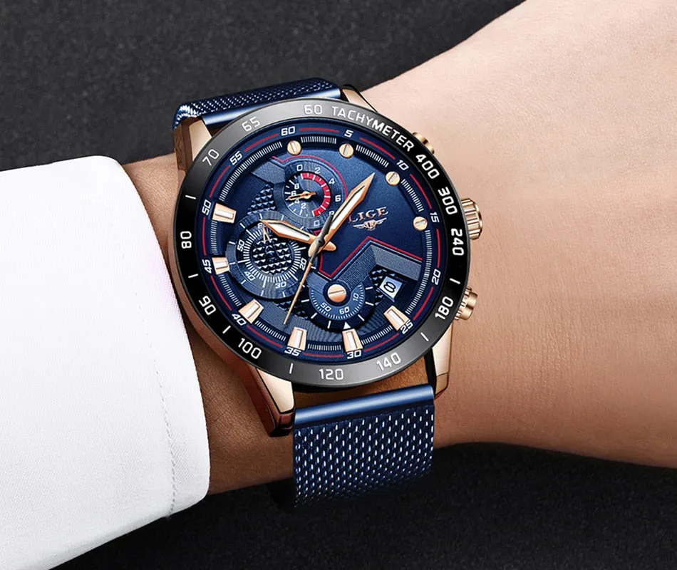 Top Brand Luxury Fashion Wrist Watch Quartz Men's Watch