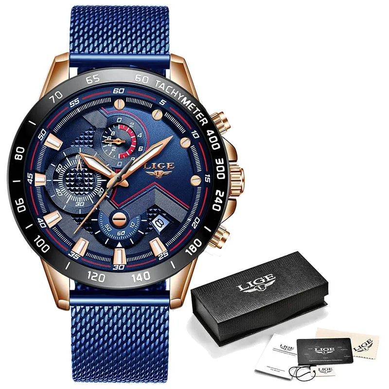 Top Brand Luxury Fashion Wrist Watch Quartz Men's Watch