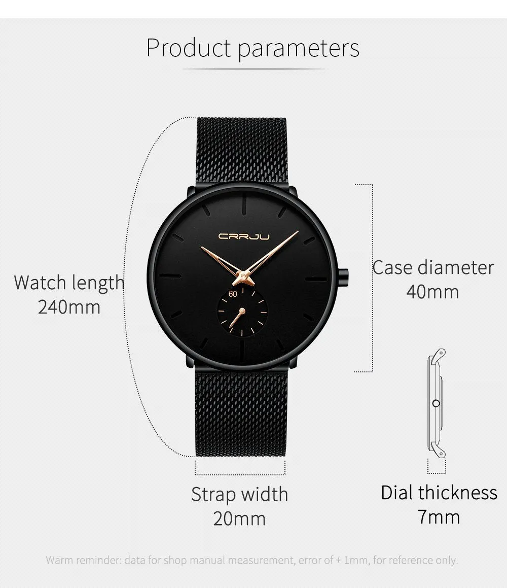 Top Brand  Men's  Luxury Quartz Watch