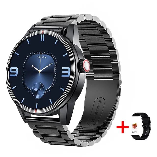 Two In One Ultra-thin 1.32 Full-Touch Headset Smart Watch