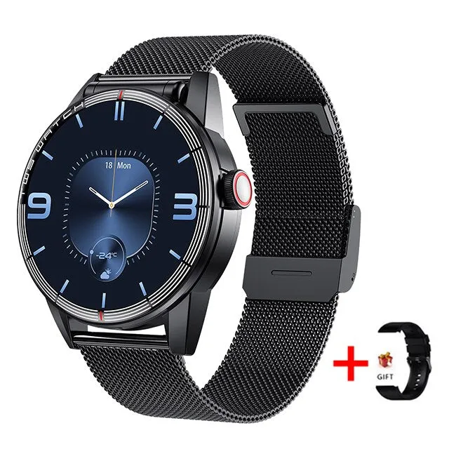 Two In One Ultra-thin 1.32 Full-Touch Headset Smart Watch