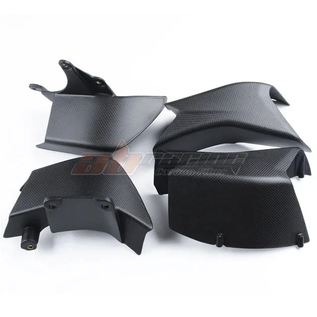 Upper Lower Side Winglets Kits Trim Fairings For DUCATI Multistrada V4/V4 S/V4 S Sport 2020 2024 Full Carbon Fiber 100% Matte