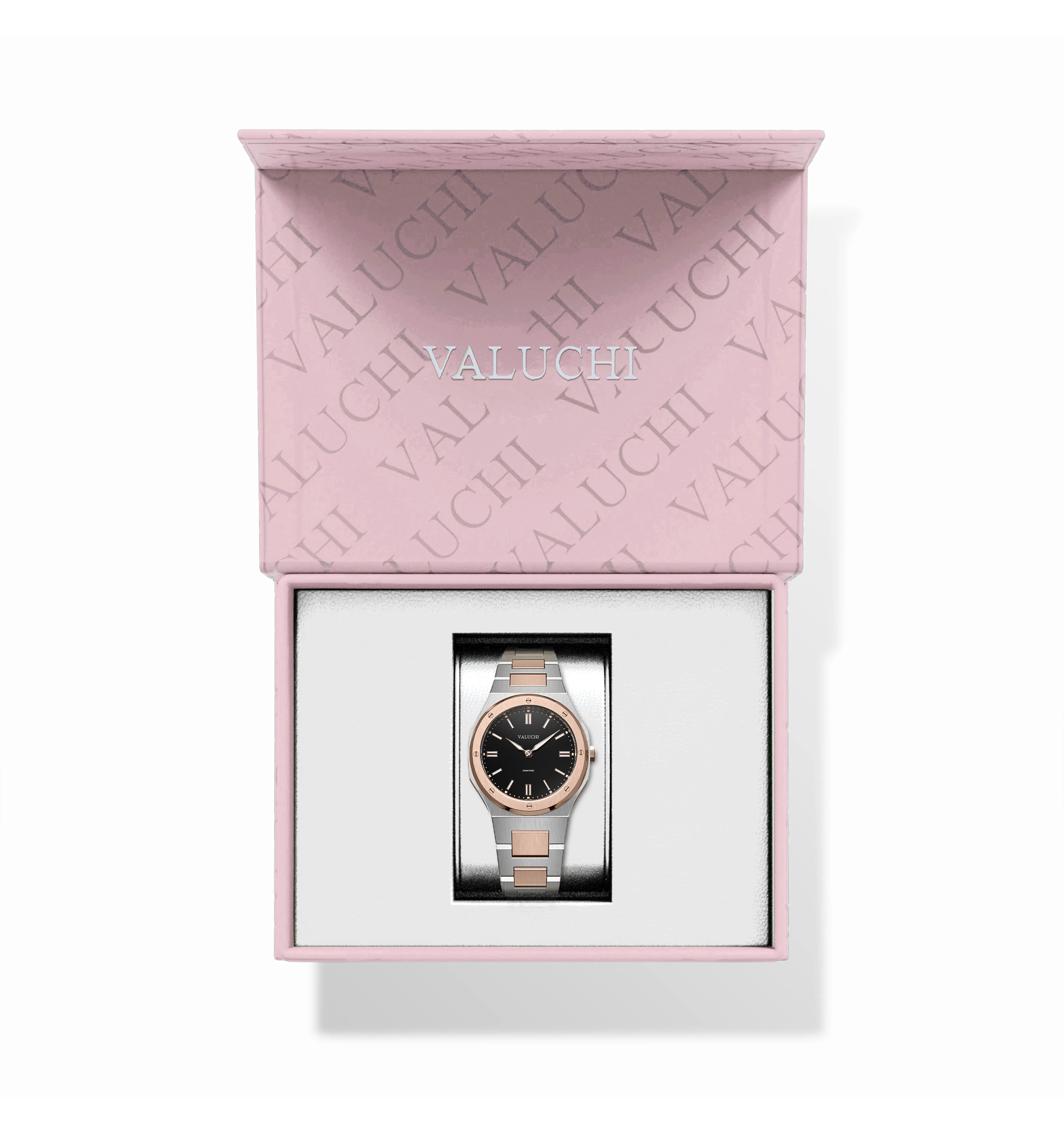 VALUCHI Couple Silver Black