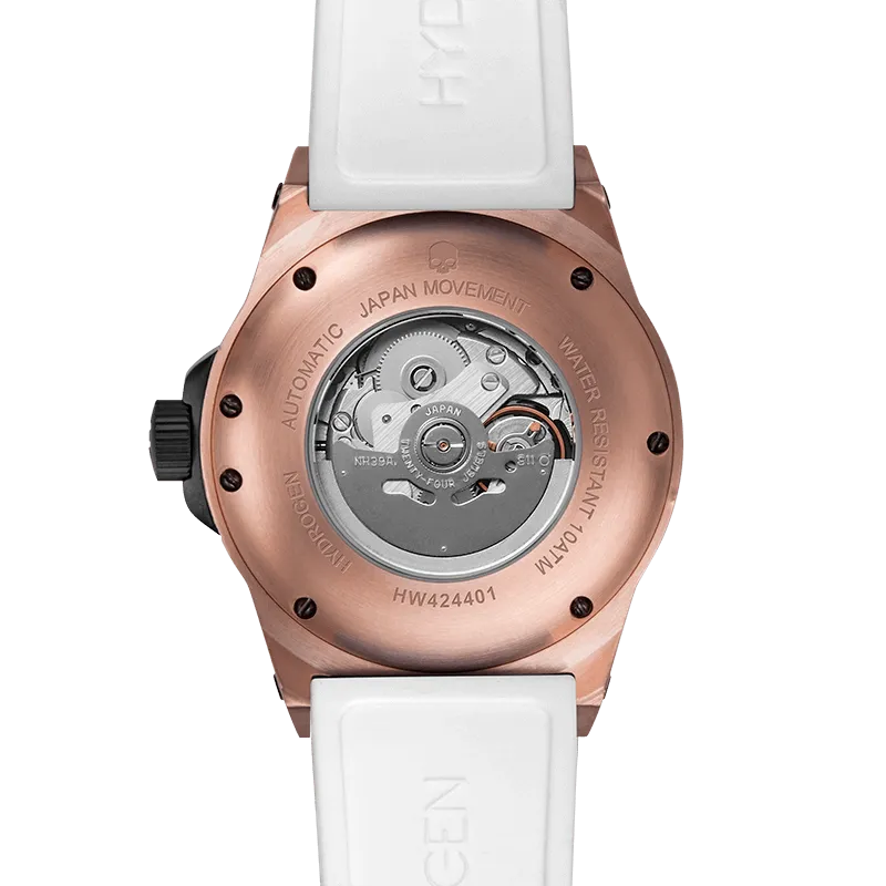 Vavoom Edition Vento White Rose Gold by Hydrogen Watch