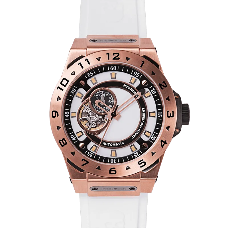 Vavoom Edition Vento White Rose Gold by Hydrogen Watch