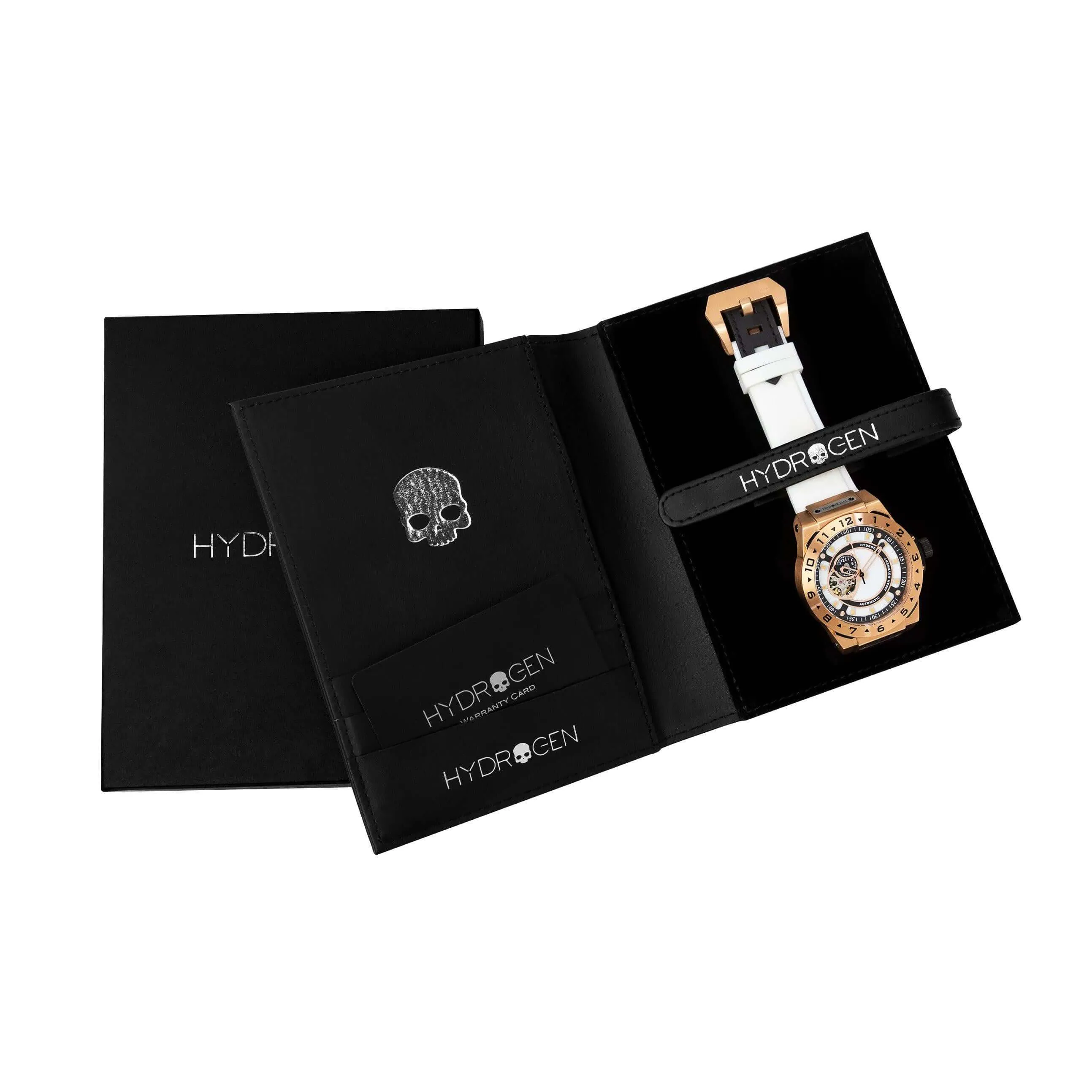 Vavoom Edition Vento White Rose Gold by Hydrogen Watch