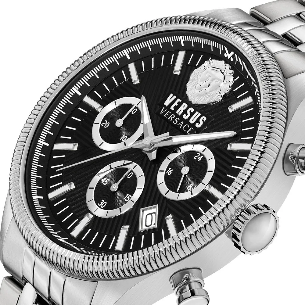 Versus Versace Colonne Chrono Gents Black Dial Chronograph Watch