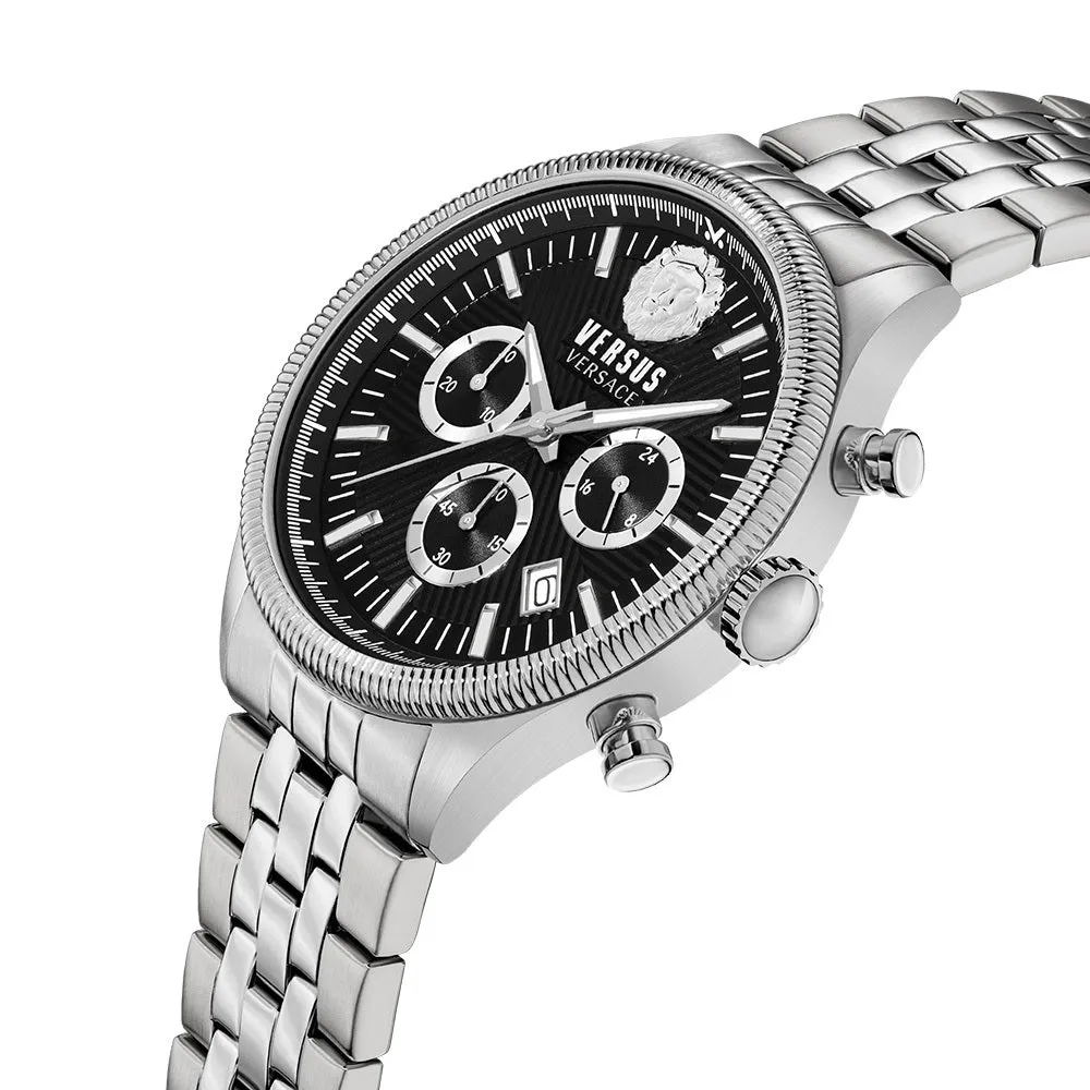 Versus Versace Colonne Chrono Gents Black Dial Chronograph Watch