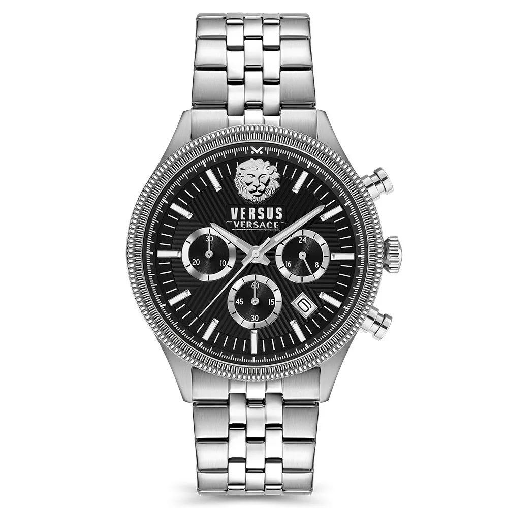 Versus Versace Colonne Chrono Gents Black Dial Chronograph Watch