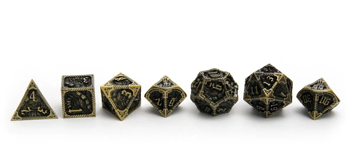 Watcher of Dawn Metal Dice