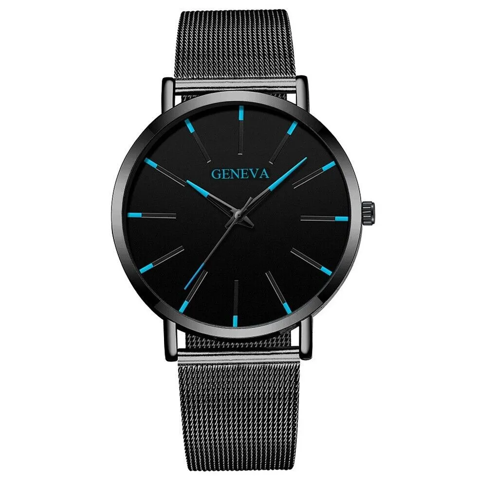 Waterproof Men's Watch Stainless Steel Quartz Luminous Classic Watches