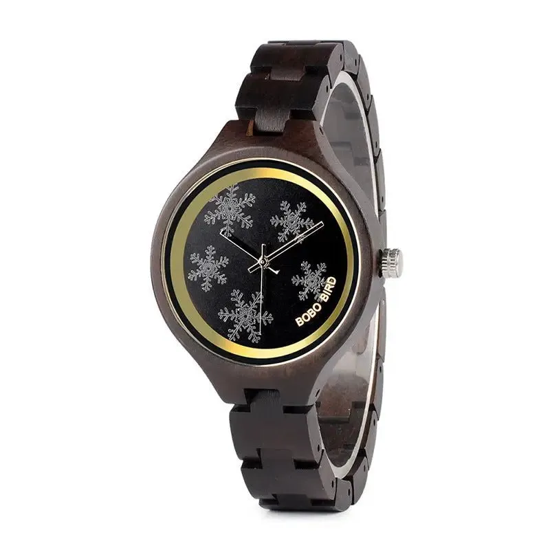 Wooden Watches for Men in Wood - Eco-Friendly Quartz Timepiece