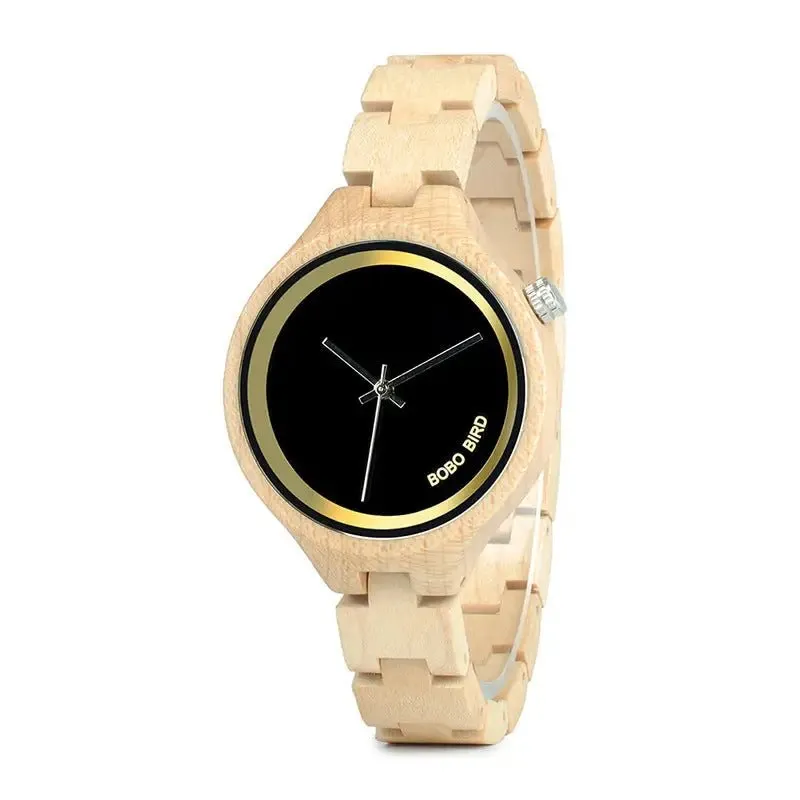 Wooden Watches for Men in Wood - Eco-Friendly Quartz Timepiece