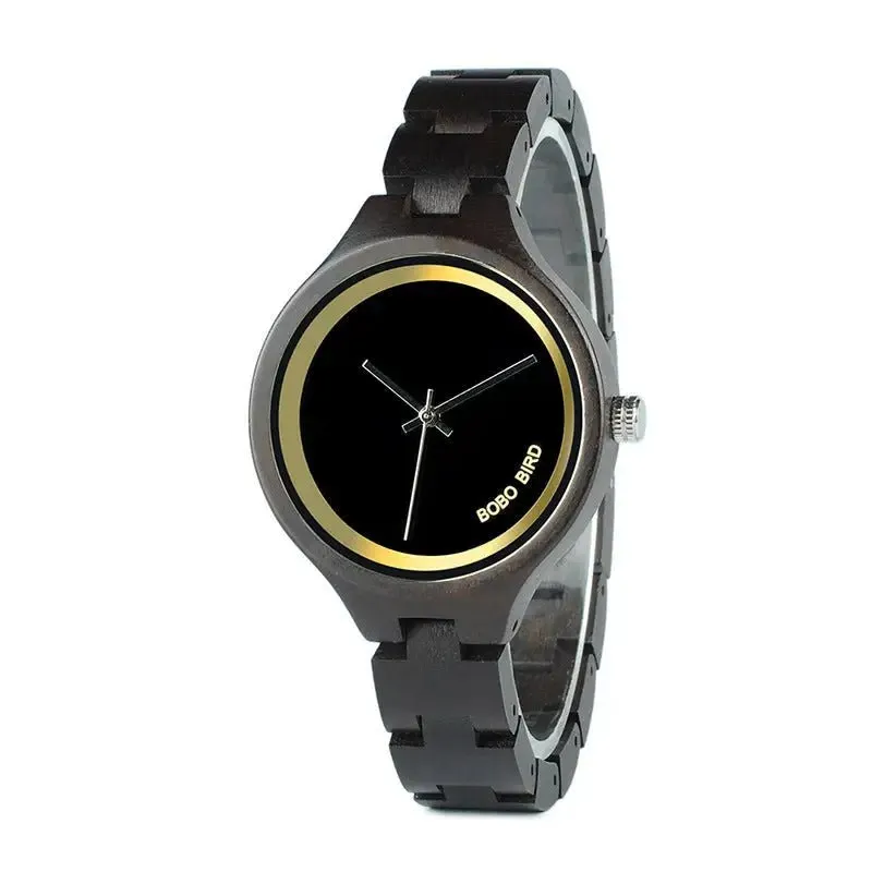 Wooden Watches for Men in Wood - Eco-Friendly Quartz Timepiece