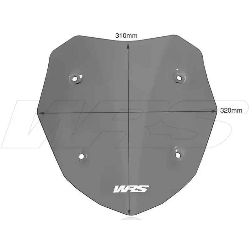 WRS Sport Dark Smoked Windscreen For BMW F 900 XR (2020-21)