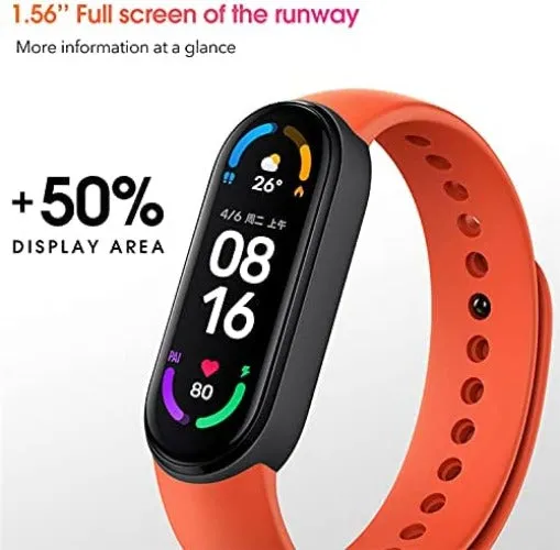 Xiaomi Mi Smart Band 6 - Black (Open Never Used) Box Damage