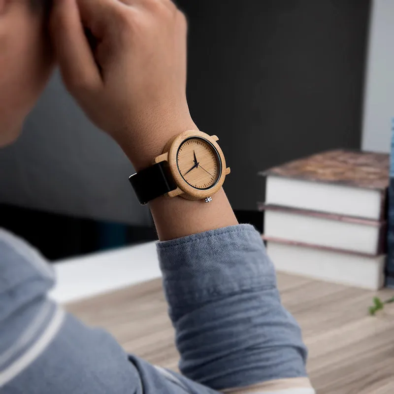 ZENBOO - Couple Watches Bamboo Watch