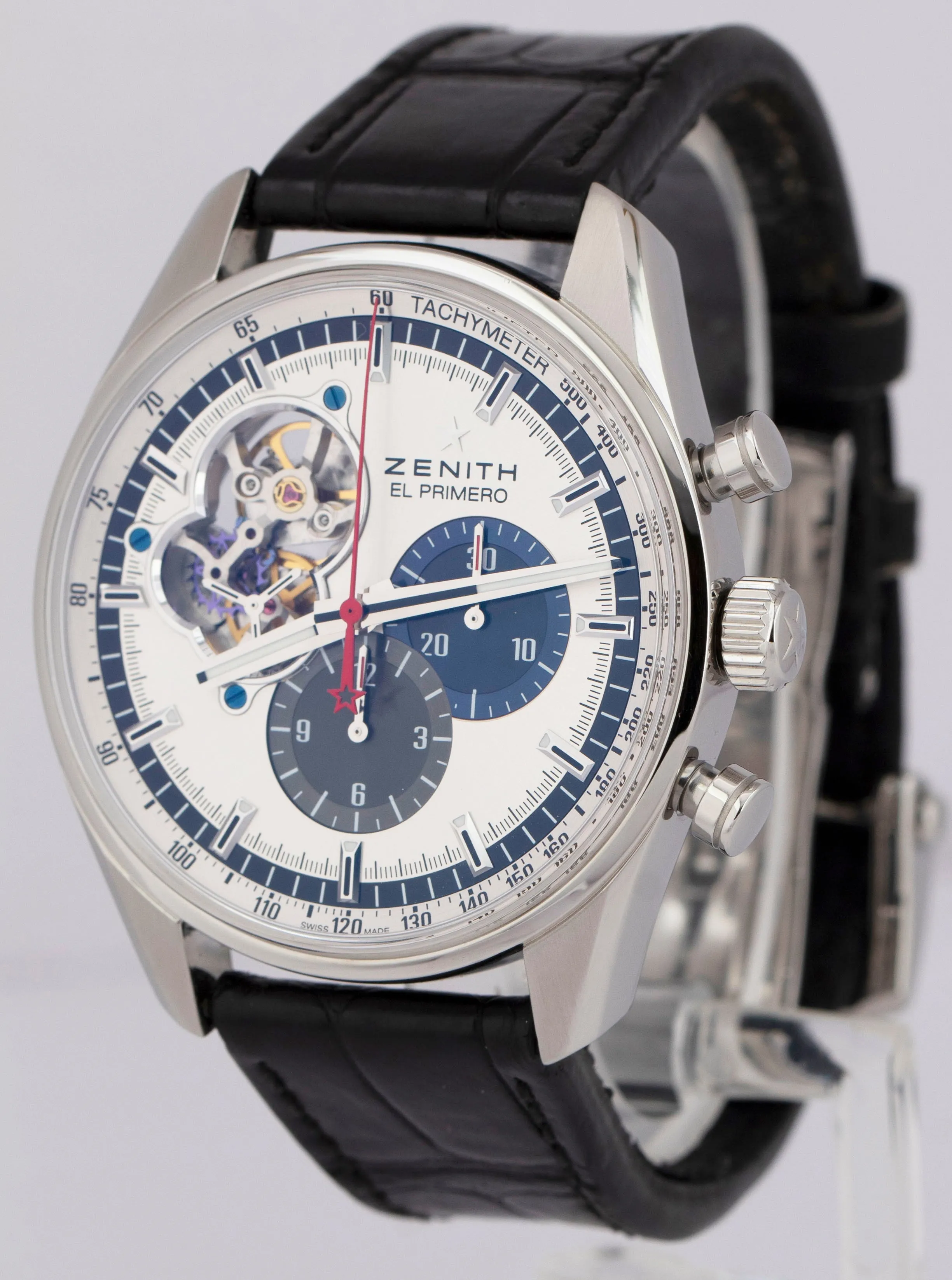 Zenith El Primero Chronomaster Open 42mm Stainless Steel 03.2040.4061/69.C496